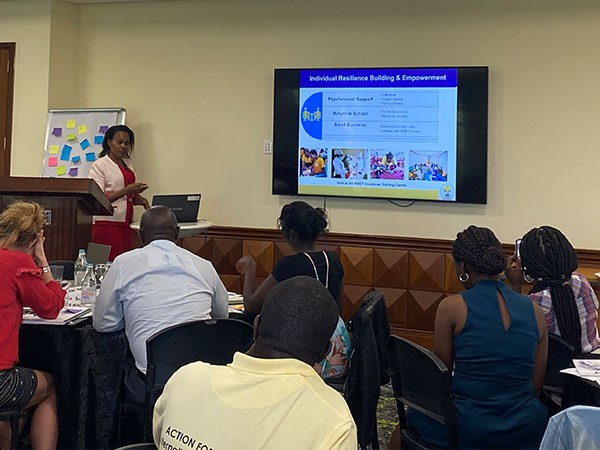 Jenifer Musuya KMET presents at partner conference 2024 Mid